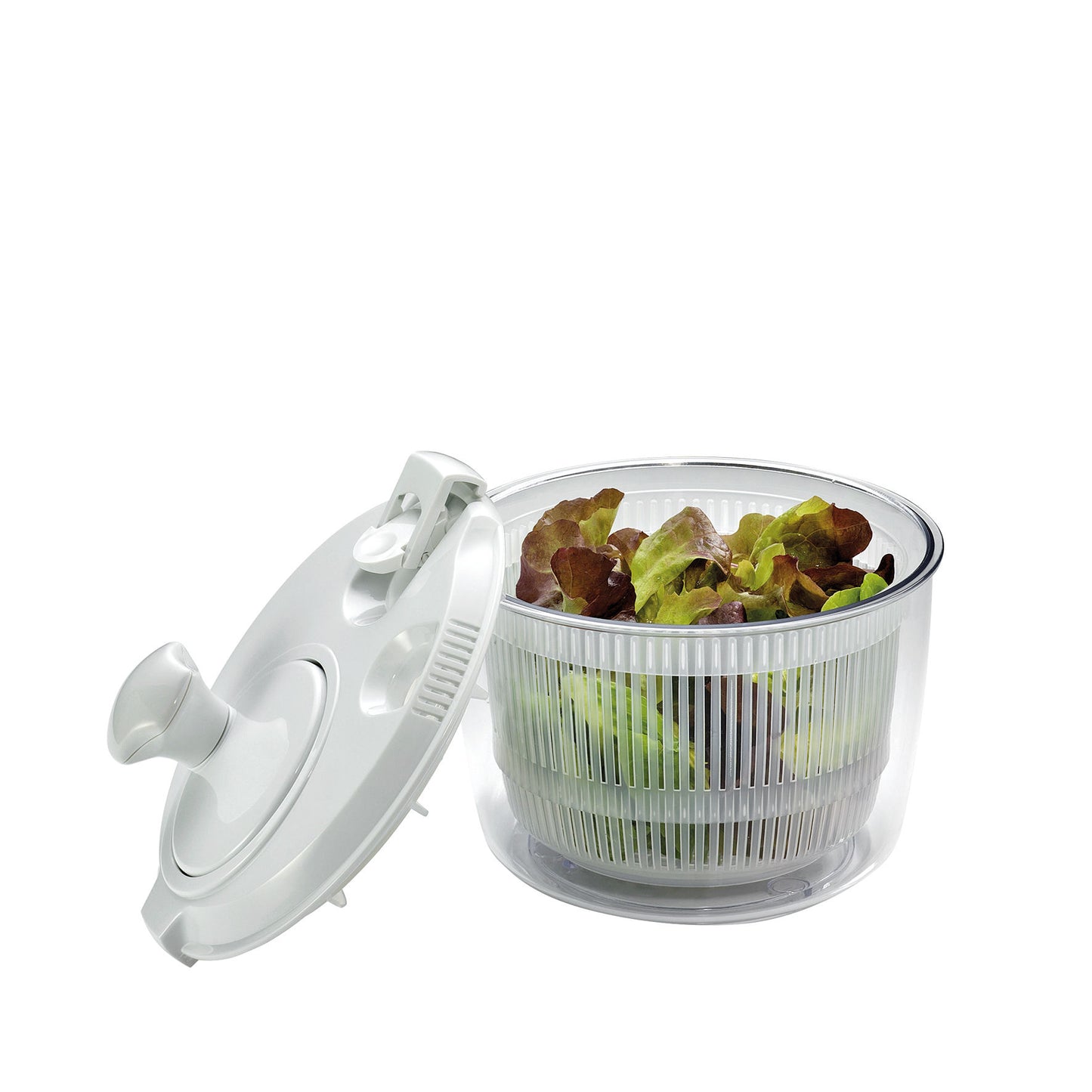 Salatschleuder MINI, weiß