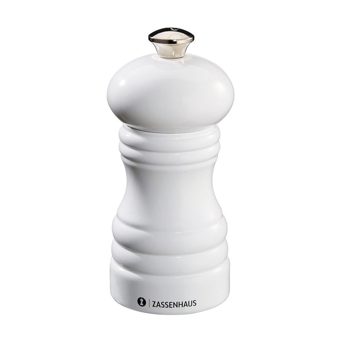 Pfeffermühle BERLIN 12 cm weiß glänzend