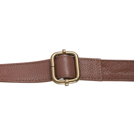 Latzschürze, Leder schwarz
