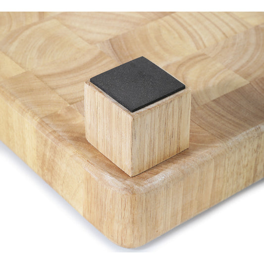Hackblock, hell Stirnholz 45 x 30 x 8,5 cm