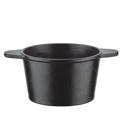 Fondue-Garnitur GRENOBLE schwarz matt 16 cm