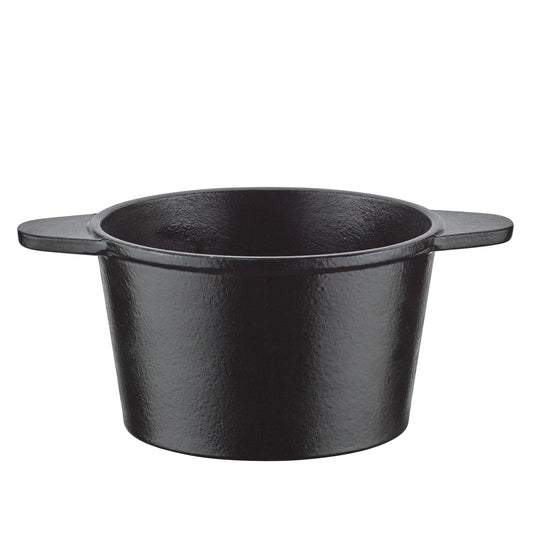 Fondue-Garnitur GRENOBLE schwarz matt 16 cm