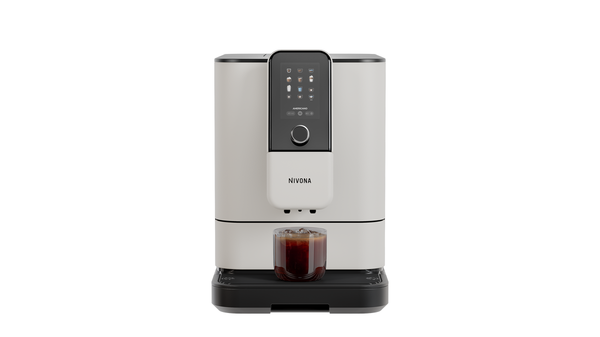 Nivona NICR 8112 CafeRomatica – Premium Kaffeevollautomat in Schwarz/Chrom | Einzigartiger Milchschaum, Leiser Flüstermühle & App-Steuerung