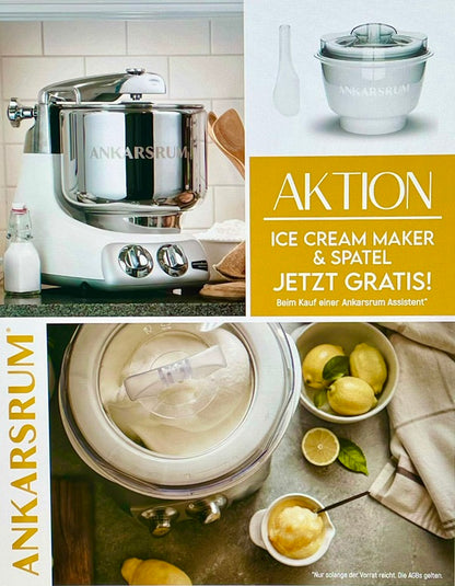 Ankarsrum Assistent Original 6230 - Black Matt incl. Ice Creme Maker