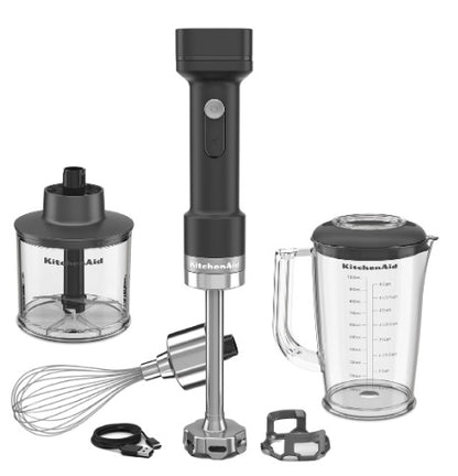 KitchenAid Go - Stabmixer Matt Schwarz mit und ohne Akku
