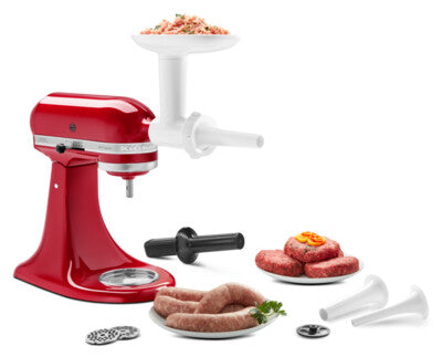 KitchenAid Zubehör Wurstfüllhorn mit 2 Kegeln passend zum 5KSMFGA (5KSMSSA)