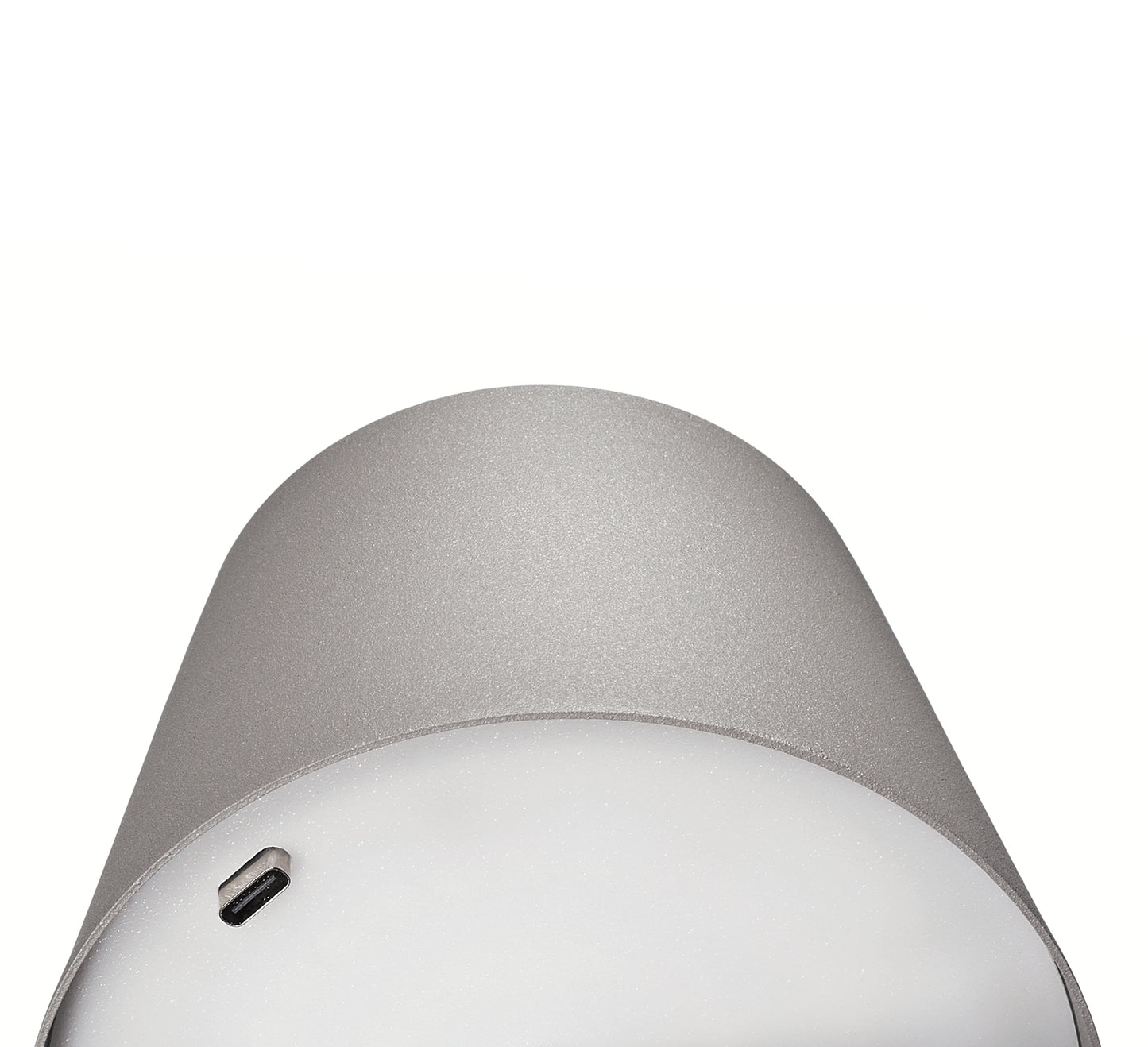 LED-Tischlampe SOLE grau