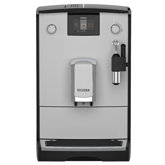 Nivona Kaffeevollautomat CafeRomatica NICR 555 DesignGrau mit Milchaufschäumer