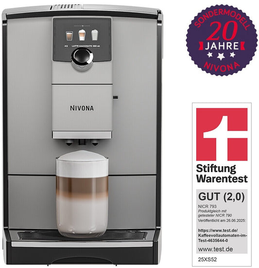 NIVONA CafeRomatica 793 - Designgrau - Das Sondermodell mit 5 Jahren Garantie
