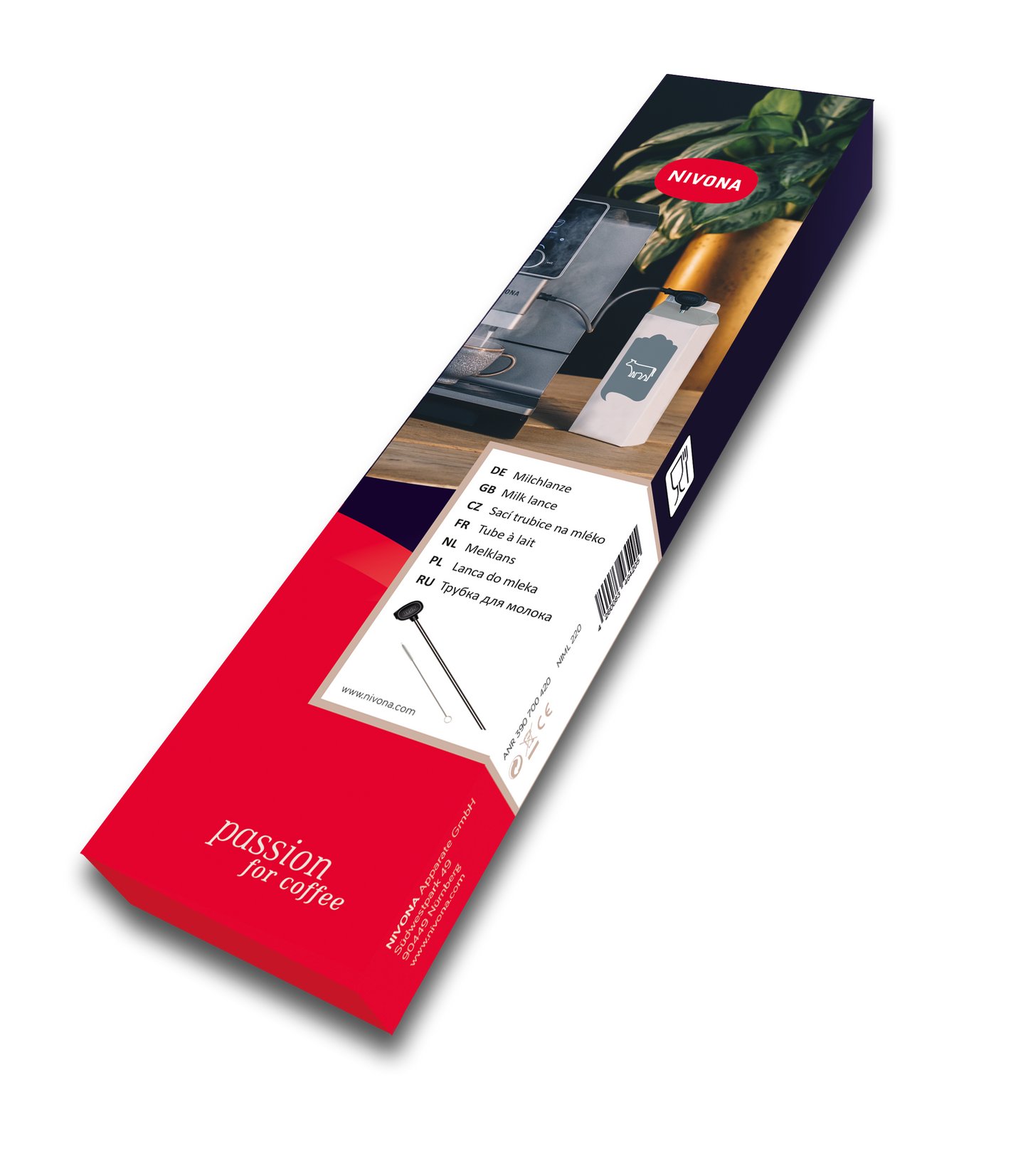 Nivona Milchlanze NIML 220 passend für alle Nivona Vollautomaten