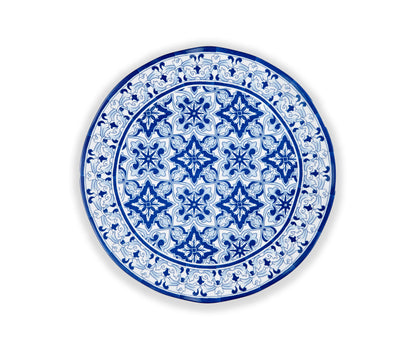 QSQUARED Talavera  Blau  Platte 40 cm