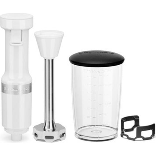 KitchenAid CLASSIC Kabelgebundener Stabmixer 5KHBV53EWH weiß