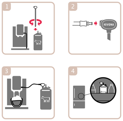 Nivona Milchlanze NIML 220 passend für alle Nivona Vollautomaten