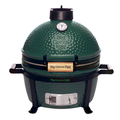 Big Green Egg MiniMax mit ConvEGGtor, Ascheschieber, Holzkohle und Looflighter