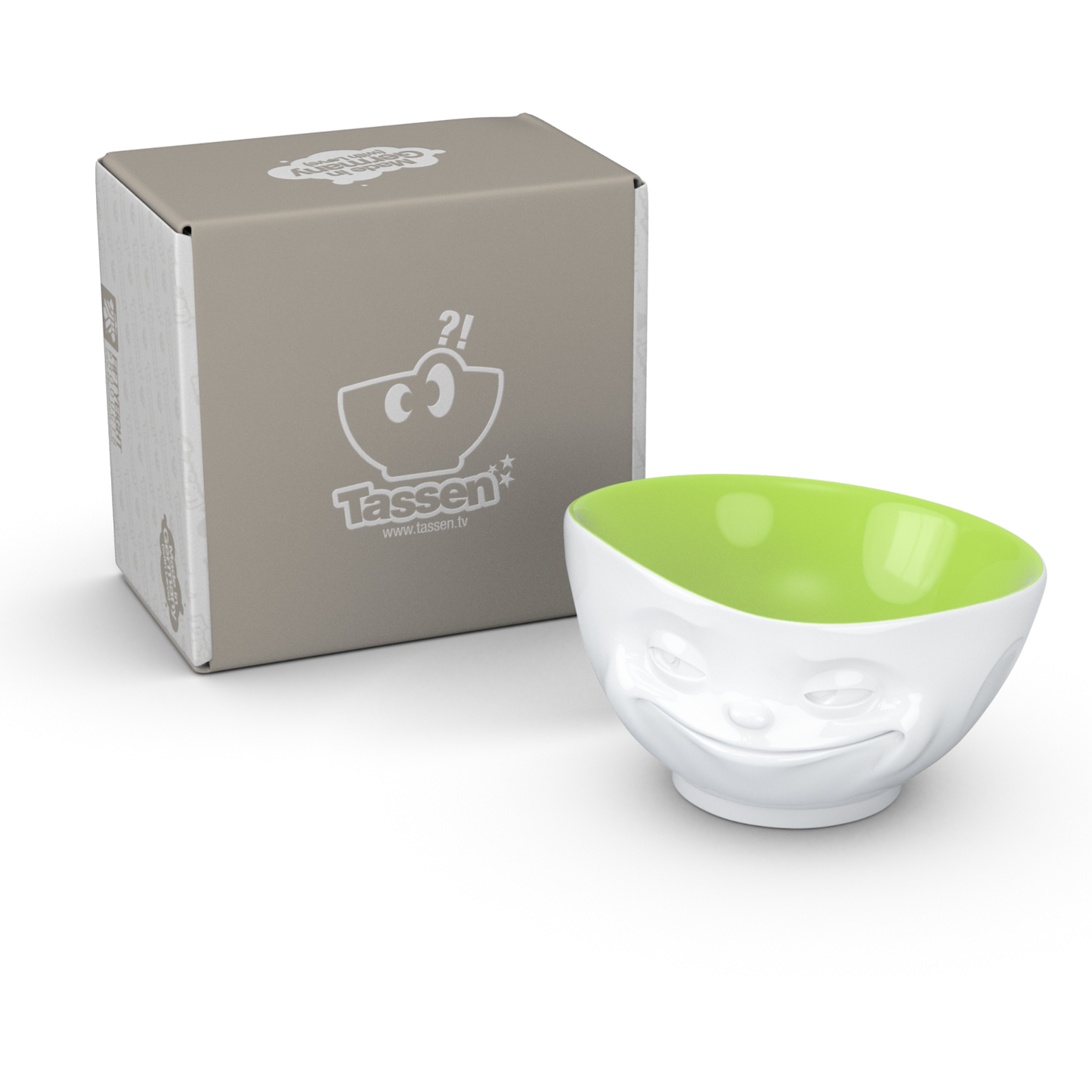 Schmunzel Schale grinsend innen Pistazie 500ml