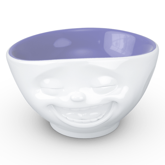 Schmunzel Schale lachend innen Lavendel 500ml