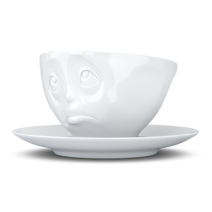 Schmunzel Kaffee Tasse -och Bitte- in weiß 200ml