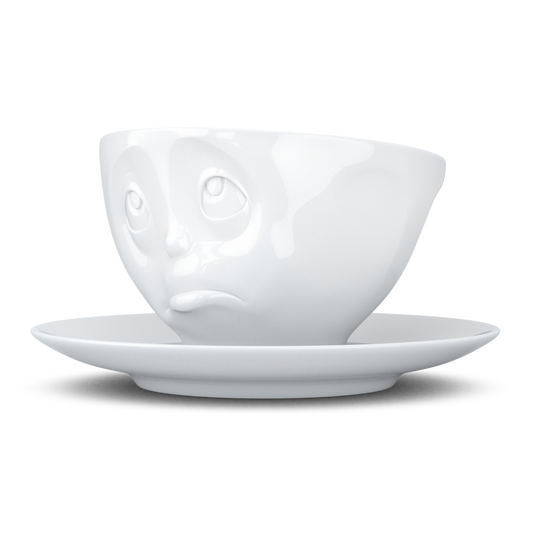 Schmunzel Kaffee Tasse -och Bitte- in weiß 200ml