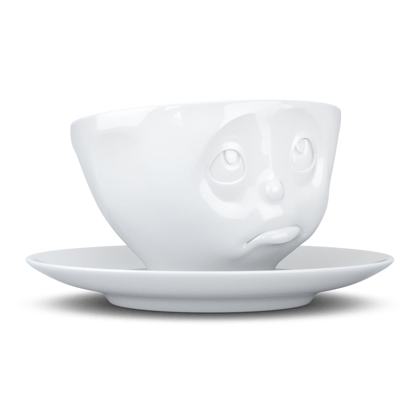 Schmunzel Kaffee Tasse -och Bitte- in weiß 200ml