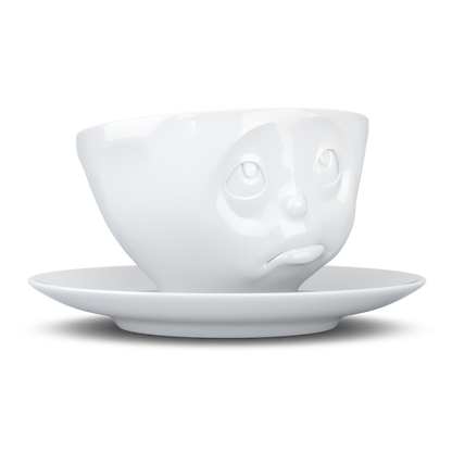 Schmunzel Kaffee Tasse -och Bitte- in weiß 200ml