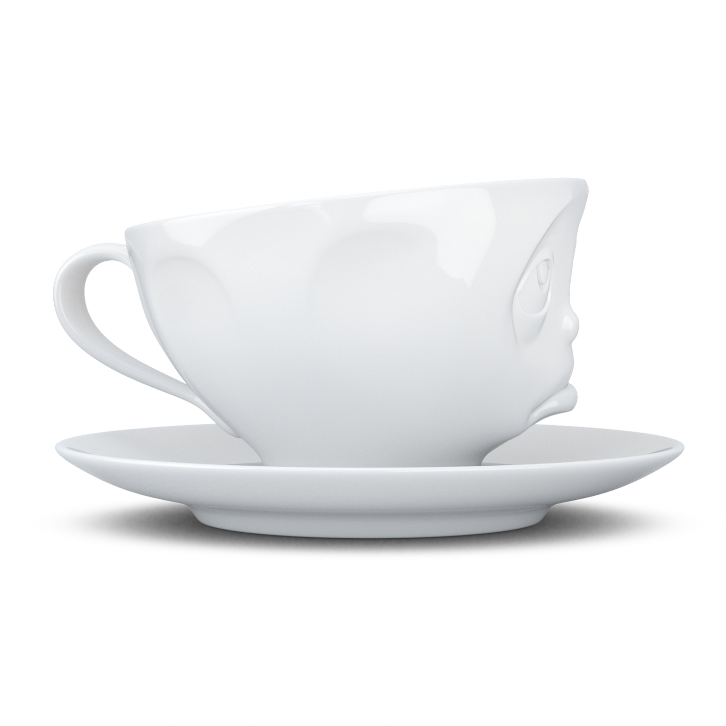 Schmunzel Kaffee Tasse -och Bitte- in weiß 200ml