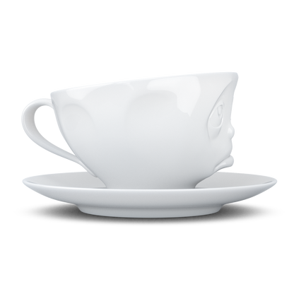 Schmunzel Kaffee Tasse -och Bitte- in weiß 200ml