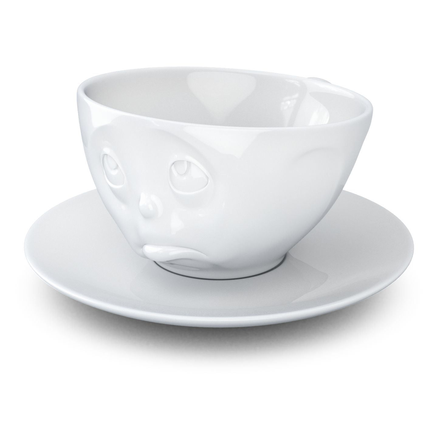 Schmunzel Kaffee Tasse -och Bitte- in weiß 200ml