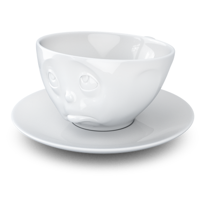 Schmunzel Kaffee Tasse -och Bitte- in weiß 200ml
