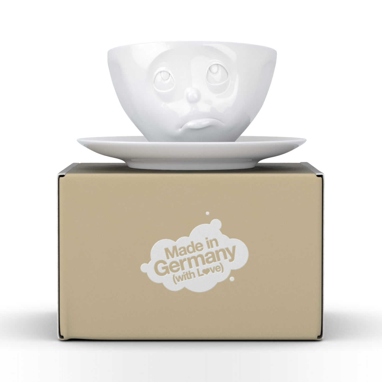 Schmunzel Kaffee Tasse -och Bitte- in weiß 200ml