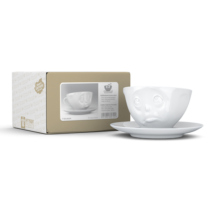 Schmunzel Kaffee Tasse -och Bitte- in weiß 200ml