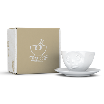 Schmunzel Kaffee Tasse -och Bitte- in weiß 200ml