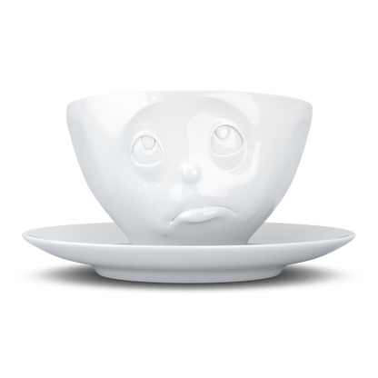 Schmunzel Kaffee Tasse -och Bitte- in weiß 200ml