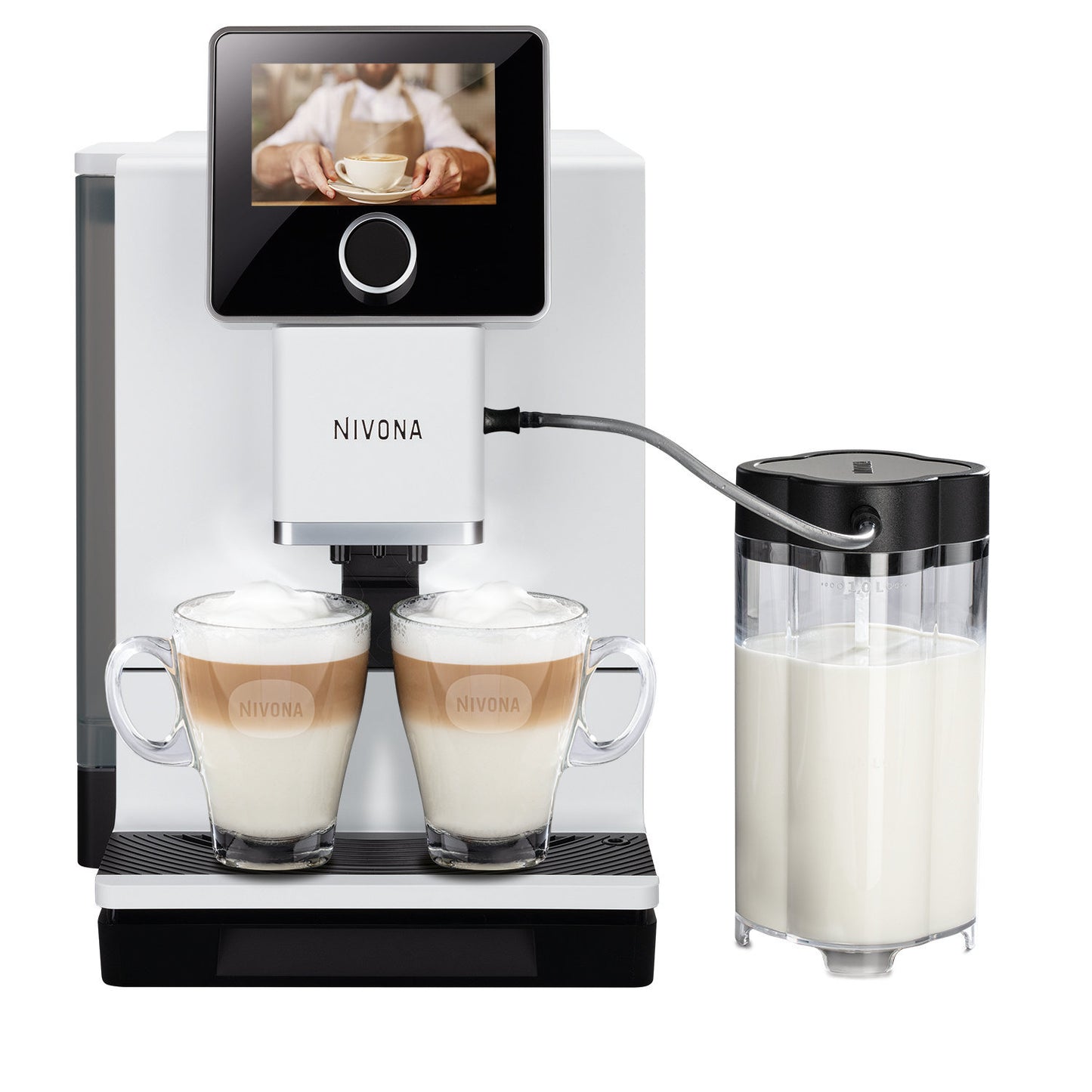 Nivona CafeRomatica Kaffeevollautomat NICR 965 Sondermodell Weiß/White