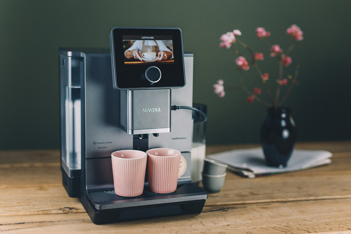 NIVONA CafeRomatica Kaffeevollautmat 9er NICR 970 Titan / Chrom