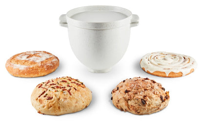KitchenAid Brotbackschüssel mit Backdeckel Keramik 5KSM2CB5BGS
