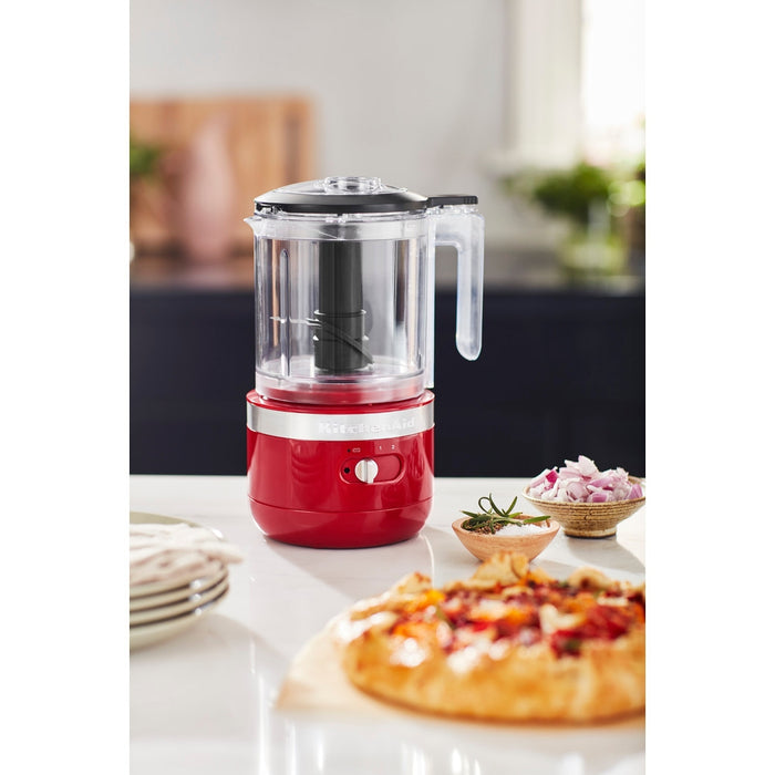 KitchenAid kabelloser Zerkleinerer 1,18 L 5KFCB519EER empire rot - Ansicht 2