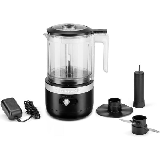 KitchenAid kabelloser Zerkleinerer 1,18 L 5KFCB519EBM matt schwarz