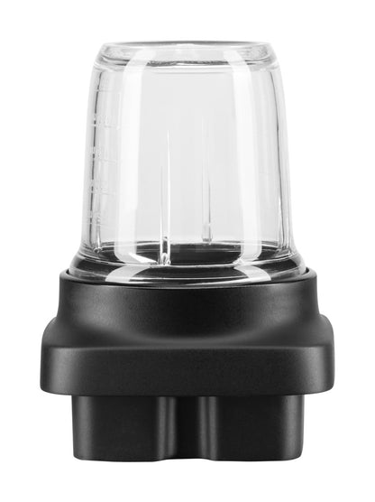 KitchenAid 2x BPA-freier kleiner Behälter (200 ml) mit luftdichtem Deckel und Messereinheit für ARTISAN K400 Standmixer