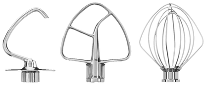 KitchenAid Rührwerkzeuge in Edelstahl 5KSM5TH3PSS - 3-teiliges Set