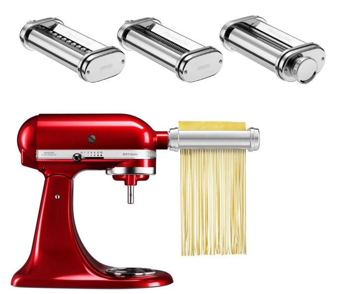 KitchenAid Zubehör Nudelvorsatz mit 3 Walzen (5KSMPRA)