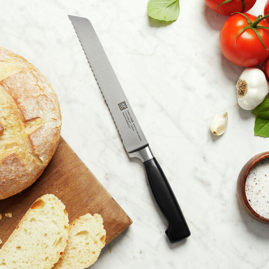 ZWILLING **** Vier Sterne Brotmesser 20 cm, Wellenschliff