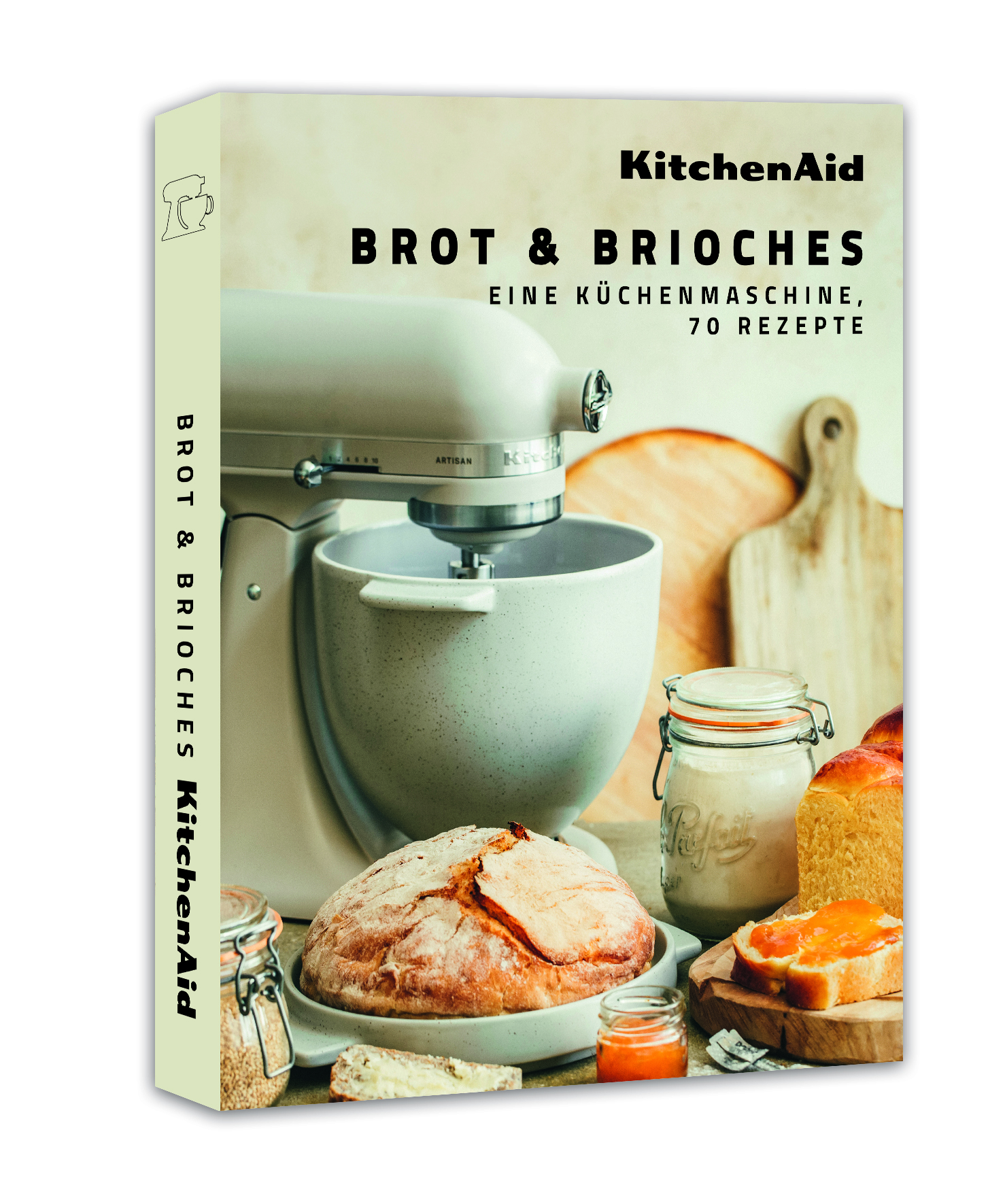 Brot und Brioches, Kochbuch Kitchen Aid