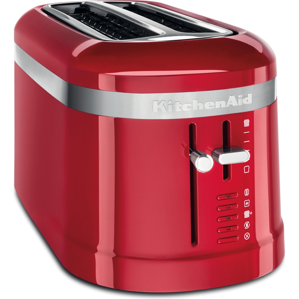 KitchenAid Design 4-Scheiben Langschlitze-Toaster 5KMT5115EER empire rot