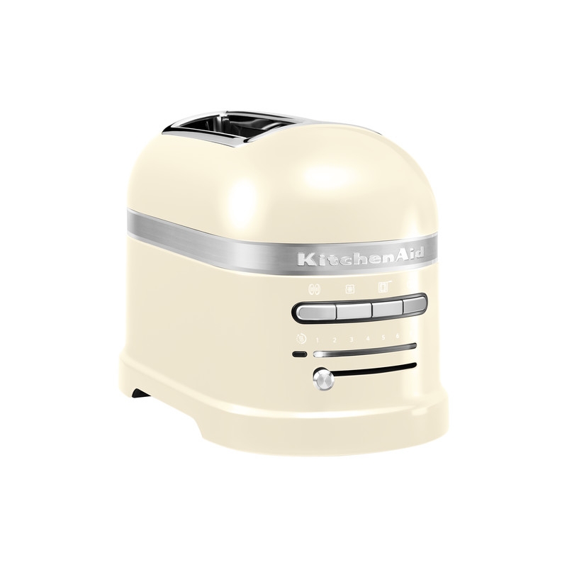 KitchenAid Artisan Toaster 2-Scheiben creme inkl. Brötchenaufsatz und Sandwichzange