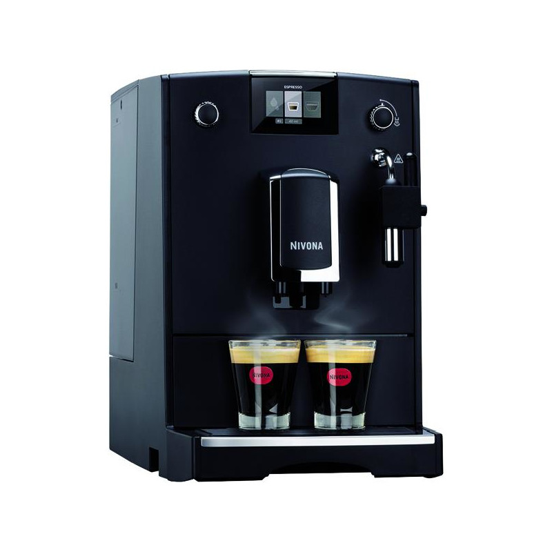 Nivona Kaffeevollautomat CafeRomatica NICR 550 Mattschwarz mit Milchaufschäumer