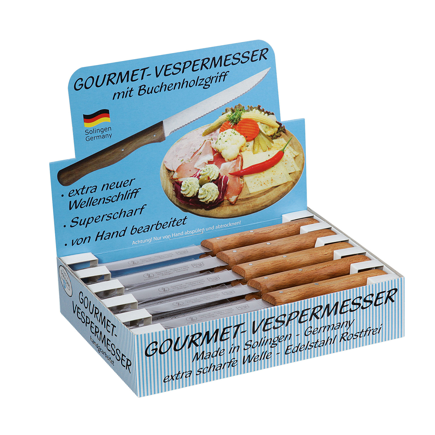 Gourmet-Vespermesser, Buche
